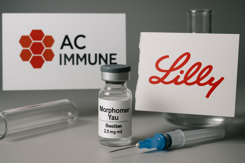 AC Immune ประกาศปรับเปลี่ยนข้อตกลงการอนุญาตและความร่วมมือ Morphomer ® Tau กับ Lilly