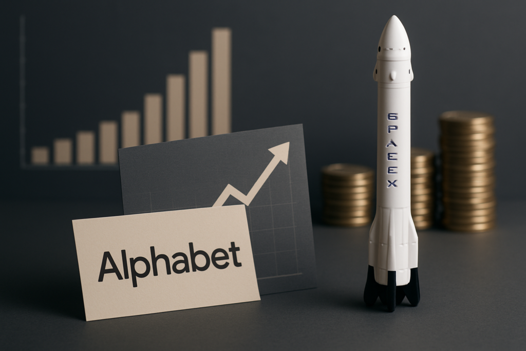 หุ้น Alphabet น่าสนใจก่อนการเปิดตัว SpaceX ในเดือนมิถุนายน 2026