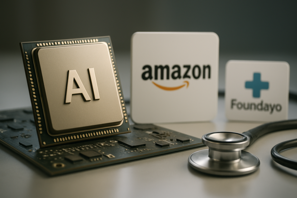 Amazon เปิดตัววิสัยทัศน์ชิป AI ใหม่ พร้อมผลักดัน Foundayo เข้าสู่ตลาดสุขภาพ