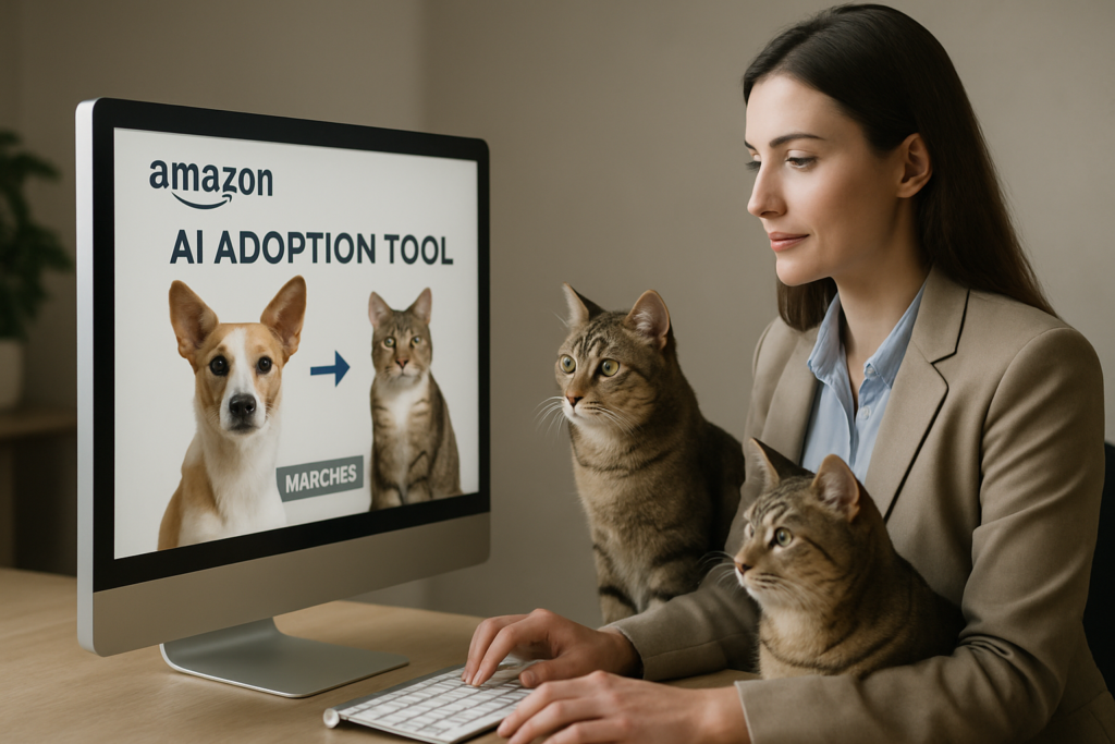 Amazon เปิดตัวเครื่องมือ AI เชื่อมโยงสุนัขและแมวกับผู้รับเลี้ยงใหม่