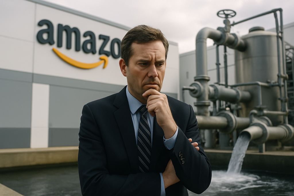 Amazon เผชิญแรงกดดันจากนักลงทุนต่อปัญหาการใช้น้ำในศูนย์ข้อมูล