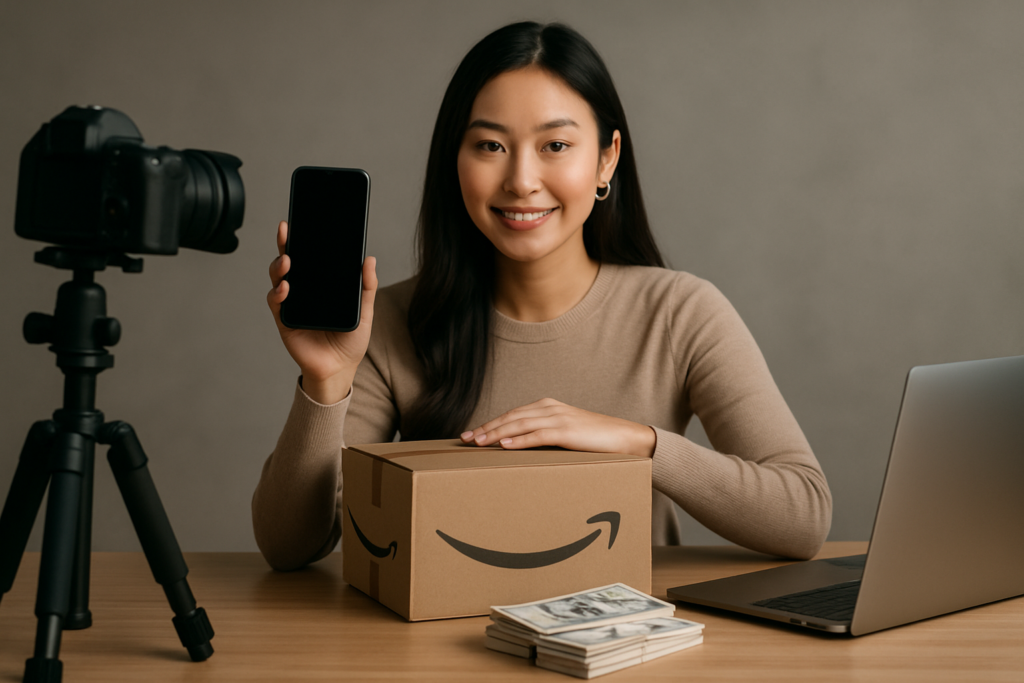 แรงบันดาลใจจากผู้ใช้ Amazon Influencer สร้างรายได้ 10,000 ดอลลาร์ต่อเดือน