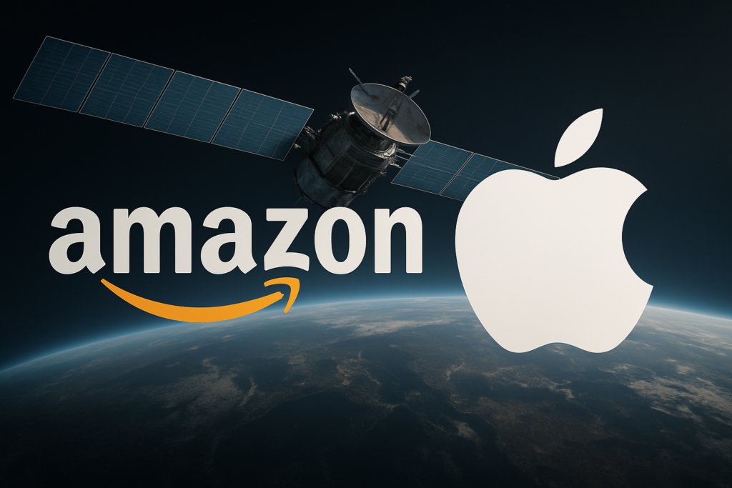Amazon สนใจซื้อ Globalstar สร้างความกังวลให้กับ Apple ในการให้บริการดาวเทียม