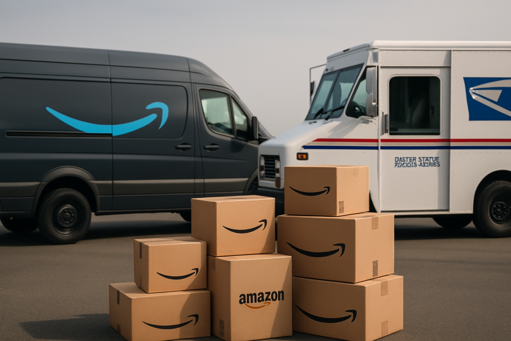 Amazon รักษาสัดส่วนการจัดส่ง 80% กับ USPS ในข้อตกลงใหม่ ส่งผลต่อกลยุทธ์การจัดส่ง