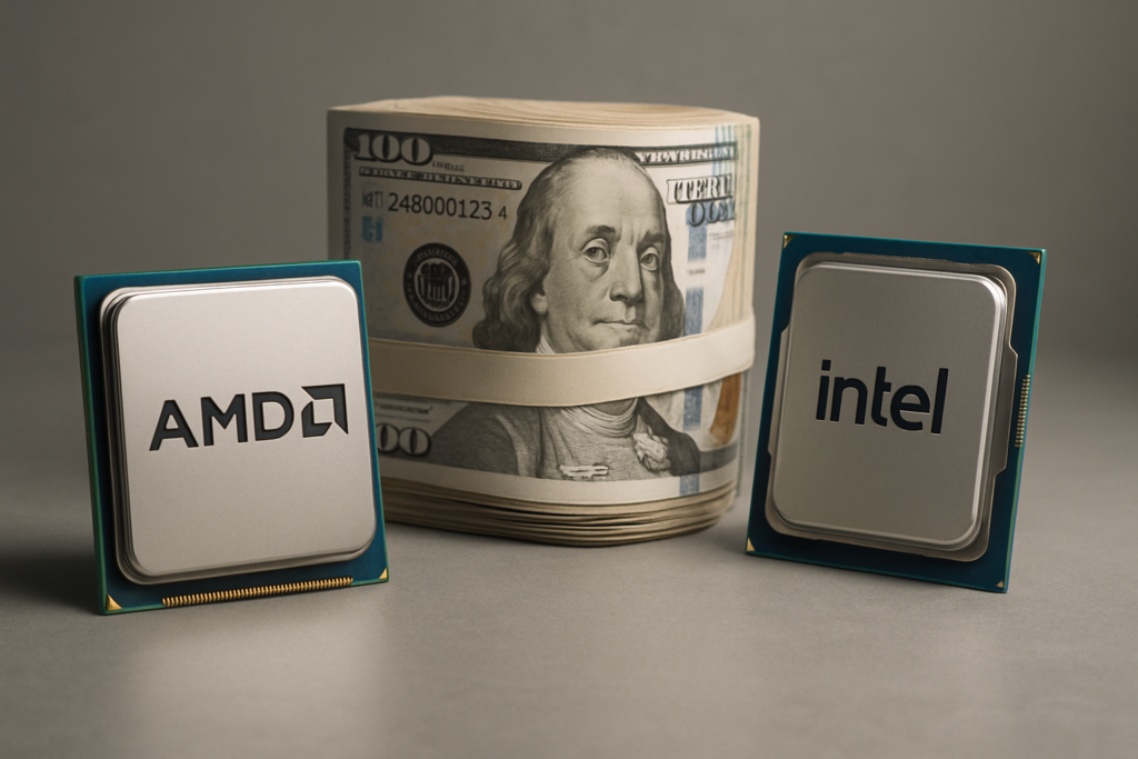 AMD รายได้เพิ่มขึ้นสองเท่า กดดัน Intel ในการแข่งขันตลาดชิป