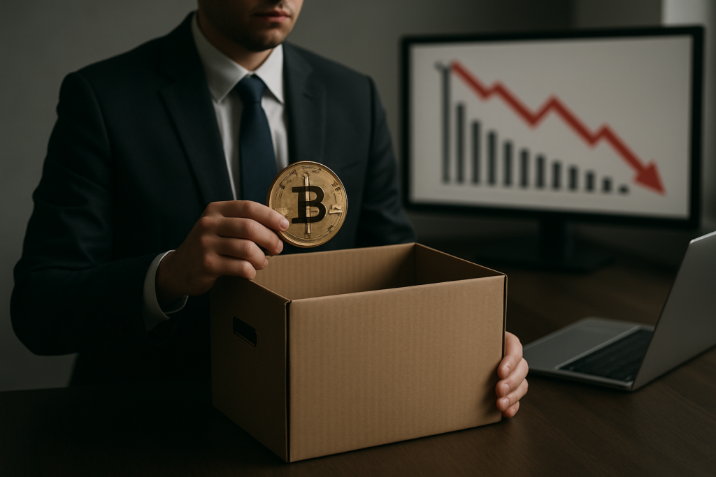 บริษัทคริปโตอีกแห่งขาย Bitcoin ท่ามกลางการตกต่ำ 50%