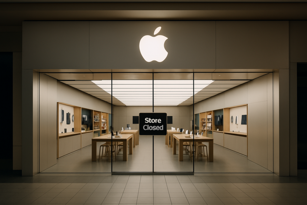 Apple เตรียมปิดสาขาแรกในสหรัฐฯ ที่ Towson Town Center
