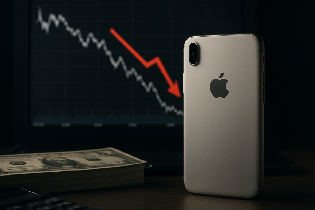 ธนาคารอเมริกาปรับประมาณการราคาหุ้น Apple ลดลง