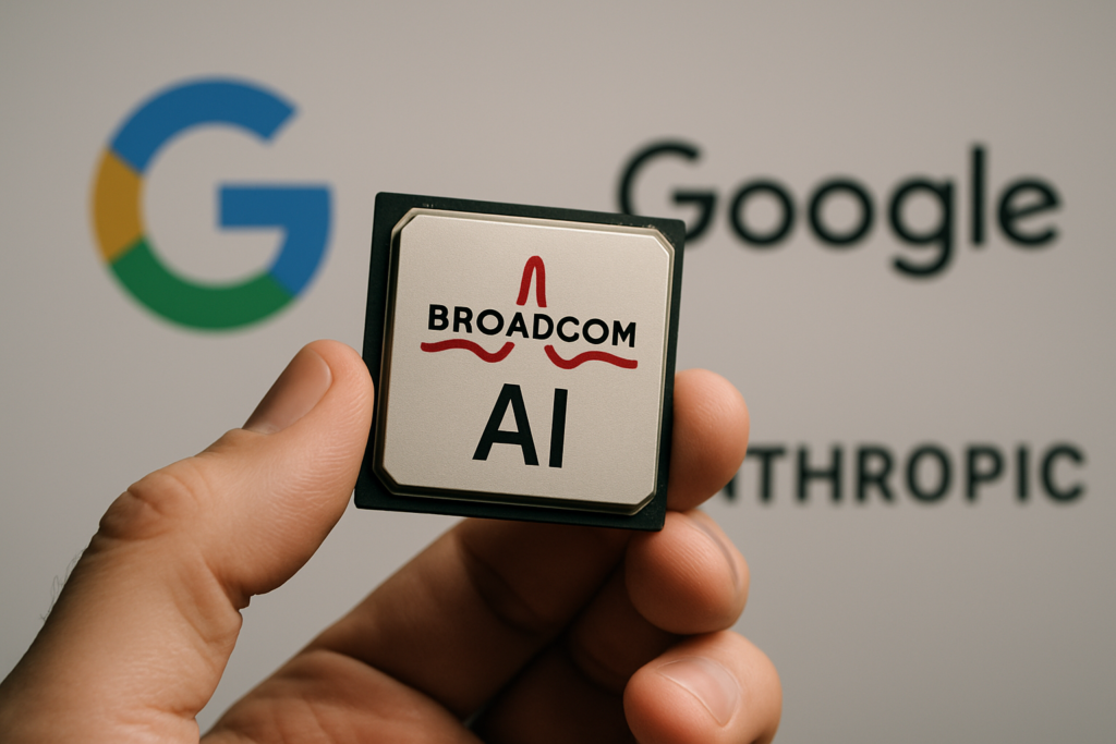 Broadcom เตรียมส่งมอบชิป AI ให้ Google ขยายความร่วมมือกับ Anthropic