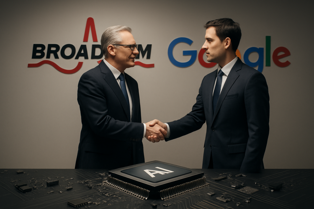 Broadcom ลงนามข้อตกลงระยะยาวพัฒนา AI ชิปสำหรับ Google