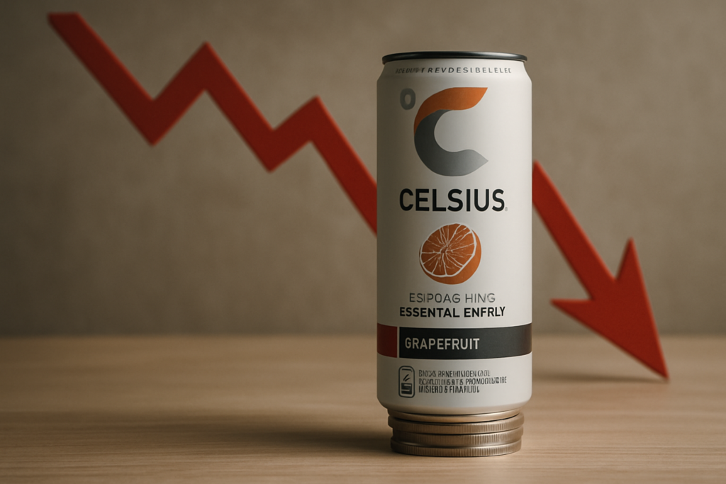 Celsius Holdings ร่วง 25% ในปีนี้ โอกาสช่วงชีวิตหรือจะเป็นมีดตก?