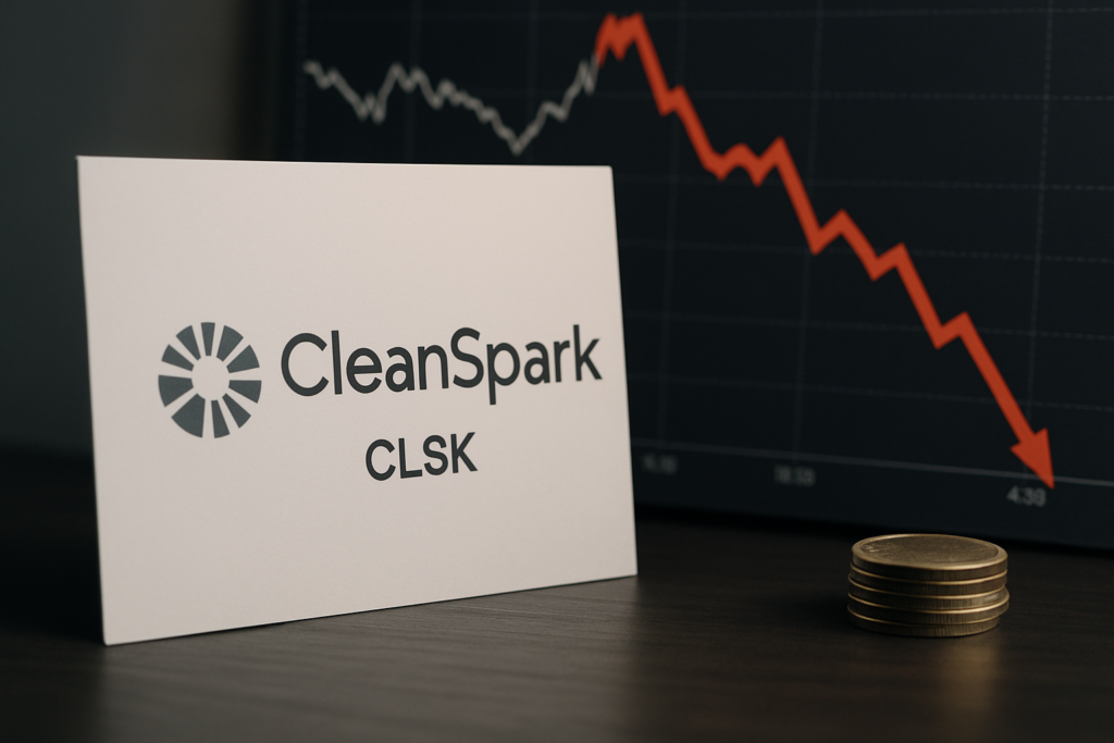 CleanSpark (CLSK) ปรับตัวลดลงมากกว่าตลาด: ข้อมูลที่นักลงทุนควรทราบ