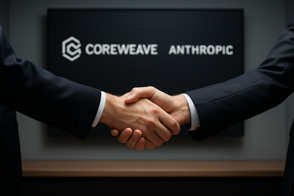 CoreWeave เซ็นสัญญากับ Anthropic พัฒนา Claude AI บนแพลตฟอร์มคลาวด์