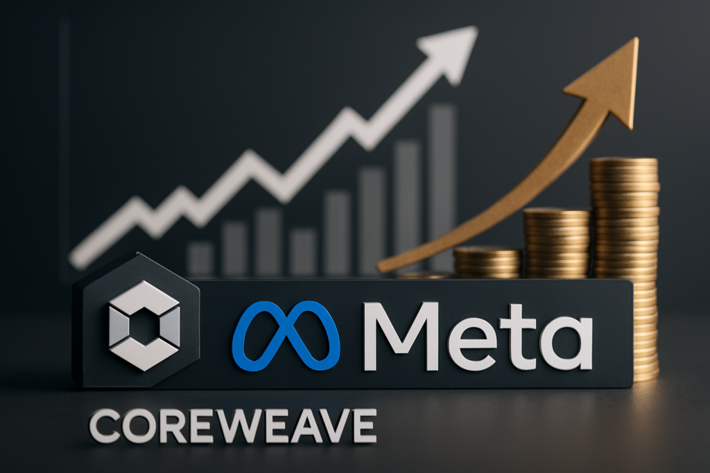 CoreWeave (CRWV) ขึ้น 24.0% หลังได้ดีล Meta AI Cloud มูลค่า 21 พันล้านดอลลาร์