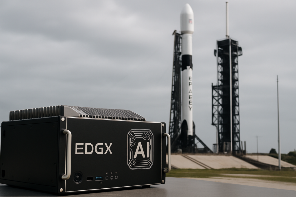 EDGX เปิดตัวการสาธิต AI คอมพิวติงในอวกาศบน SpaceX Transporter-16