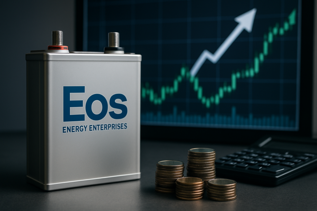Eos Energy Enterprises (EOSE) ปรับมูลค่า หลังราคาหุ้นพุ่ง 30% ในวันเดียว