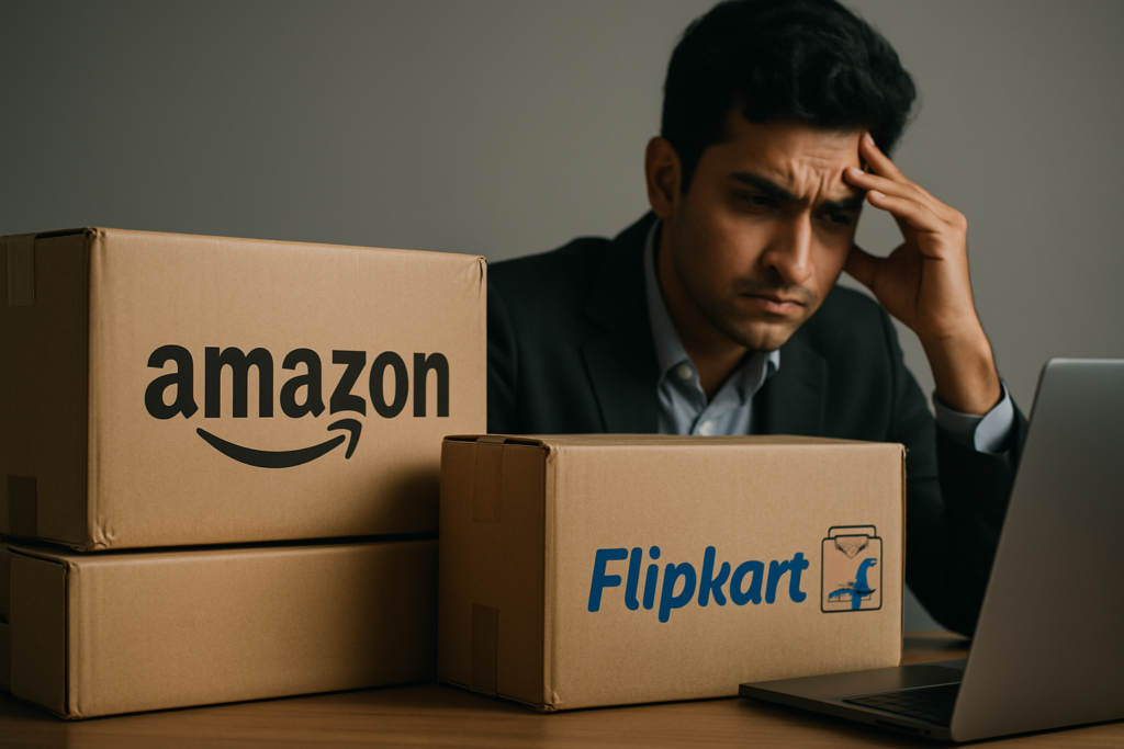 Flipkart และ Amazon กดดันสตาร์ทอัพการค้าเร็วในอินเดีย