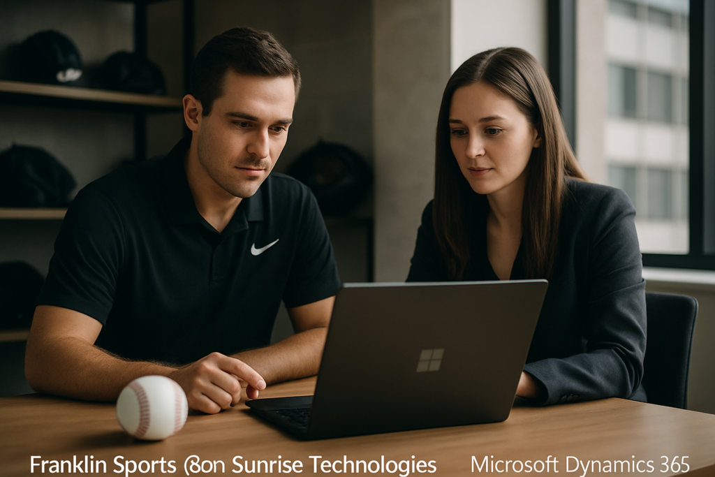 Franklin Sports เลือก Sunrise Technologies สำหรับโครงการ Microsoft Dynamics 365 ERP