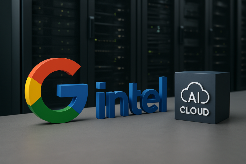 Google (GOOGL) และ Intel (INTC) ร่วมมือพัฒนาโครงสร้างพื้นฐาน AI Cloud