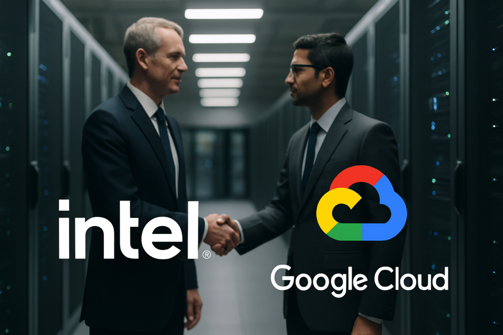 Intel ขึ้นหลังขยายความร่วมมือ AI กับ Google Cloud เพื่อผลักดันตลาด Data Center