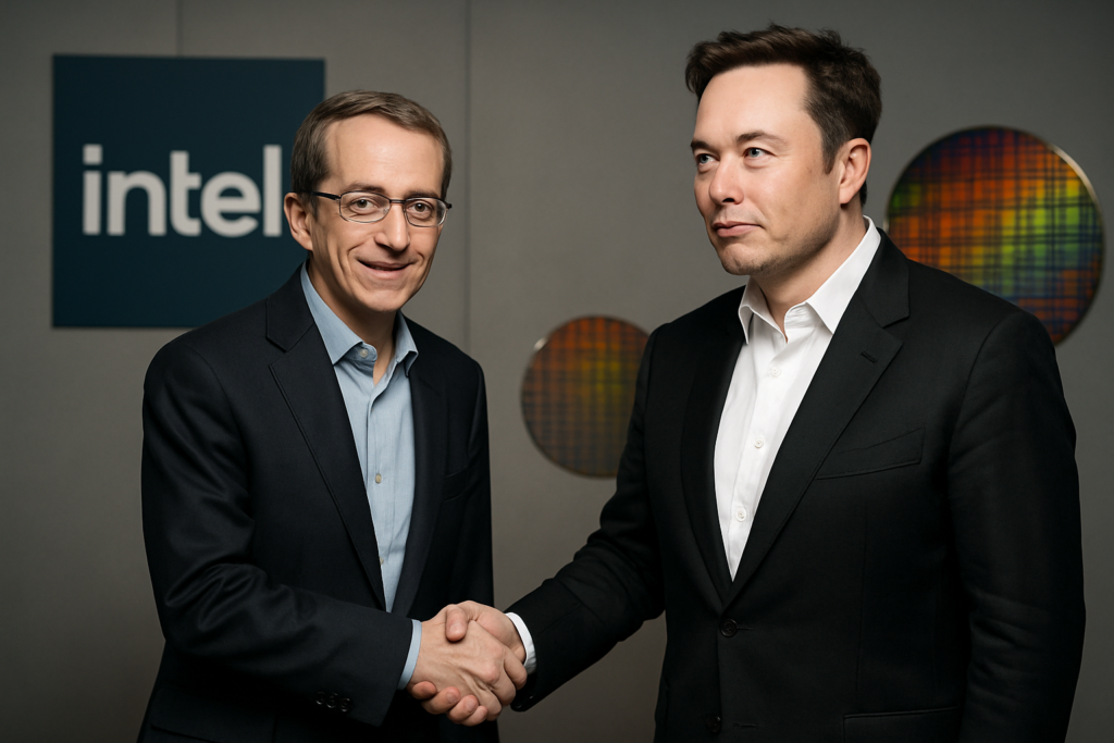 หุ้น Intel (INTC) ขึ้น 2.9% หลังประกาศร่วมมือ Terafab กับ Elon Musk