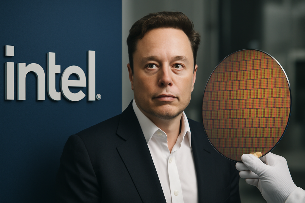 Intel ร่วมโครงการ Terafab ของ Elon Musk ส่งผลดีต่อผู้ผลิตชิปสหรัฐฯ
