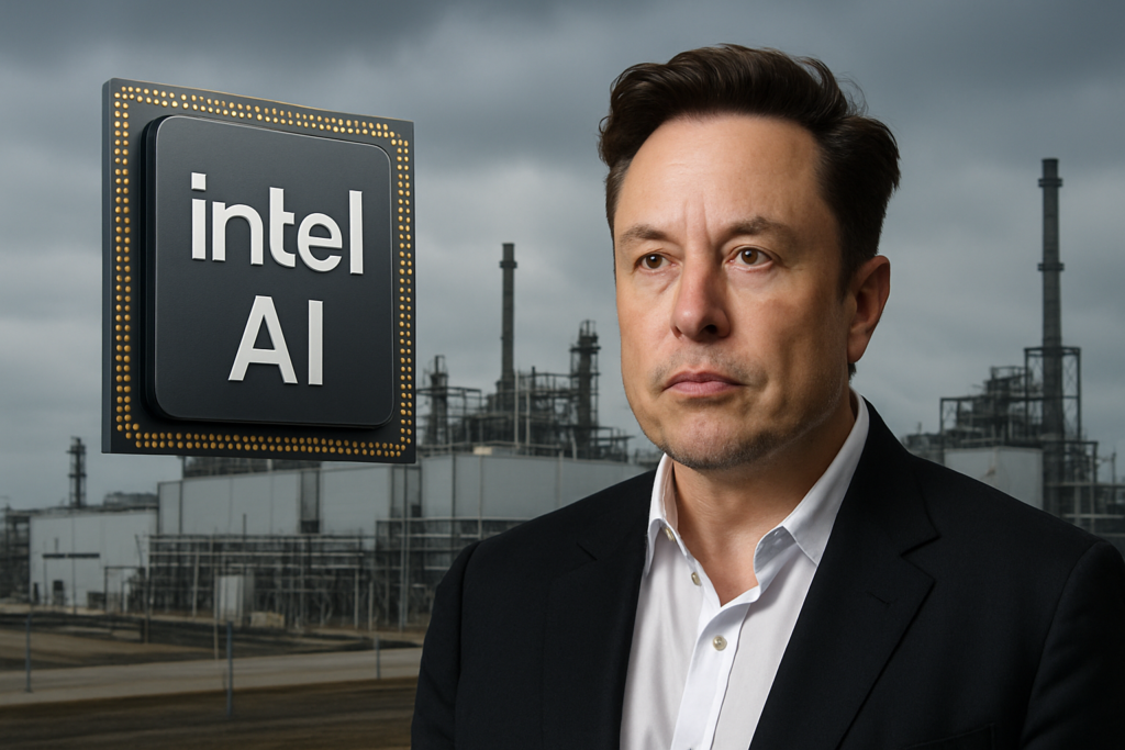 Intel ร่วมมือกับ Musk สร้าง AI Chip Complex มูลค่า 1 เทราวัตต์ในออสติน