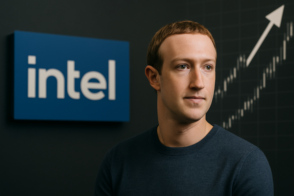หุ้น Intel ปรับตัวสูงขึ้นหลังเข้าร่วมโครงการ Terafab ของมาร์ก ซัคเกอร์เบิร์ก