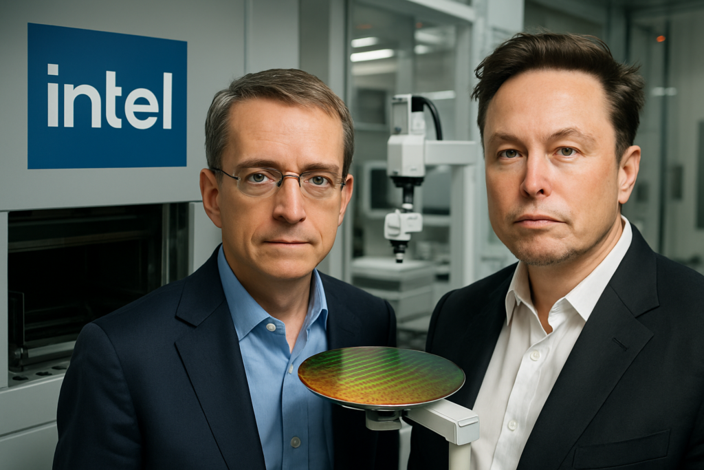 Intel ร่วมมือกับ Musk ในโครงการ Terafab ทดสอบความสามารถการผลิตชิป