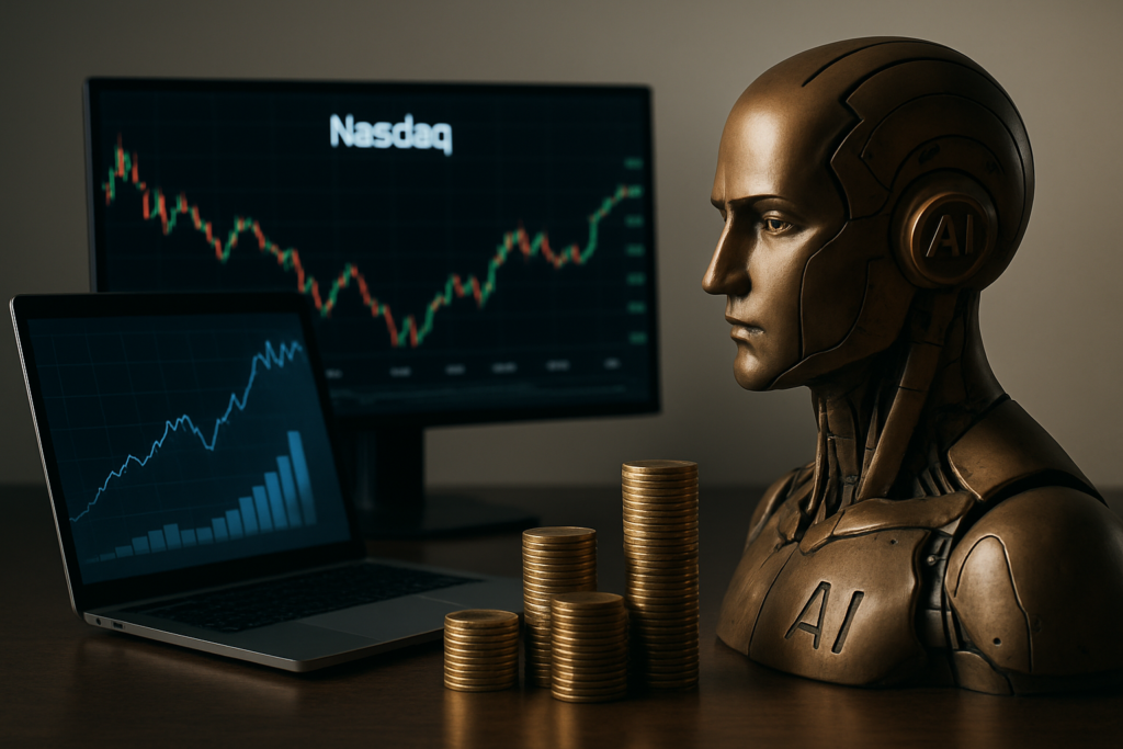 ลงทุนในหุ้น AI: 3 ตัวเลือกที่น่าสนใจหลังการปรับฐานของ Nasdaq
