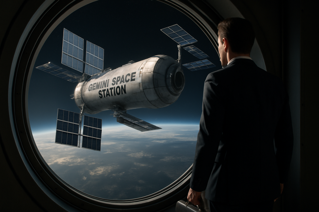 นักลงทุนแห่ลงทุนใน Gemini Space Station หลังข่าวการเข้าซื้อกิจการ