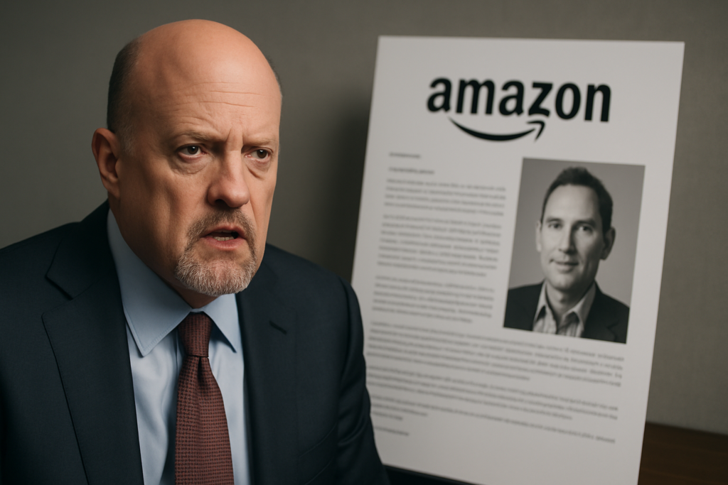 Jim Cramer ชี้ Amazon (AMZN) สร้างความมั่นใจในจดหมายประจำปีจาก CEO Andy Jassy