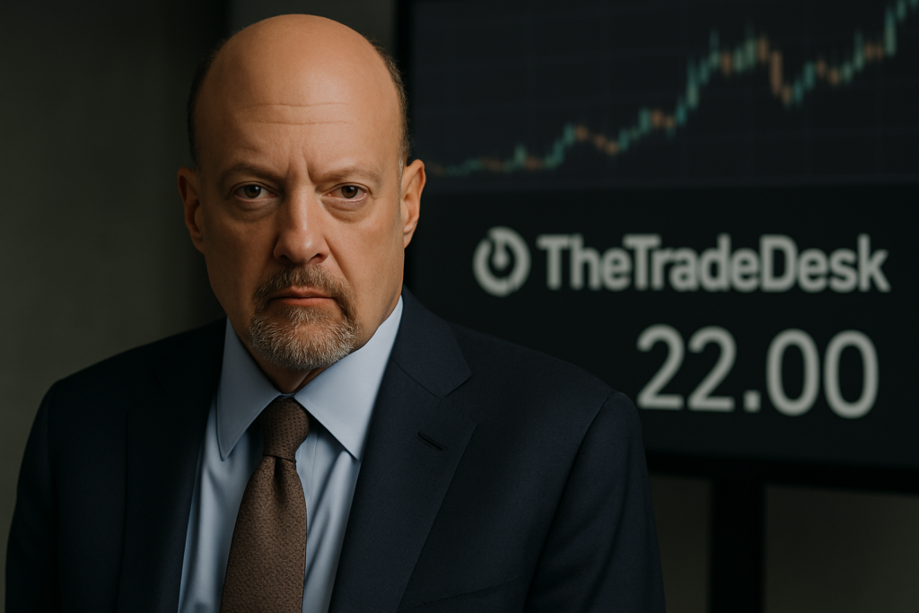 Jim Cramer แนะนำหุ้น The Trade Desk ที่ราคา 22 ดอลลาร์