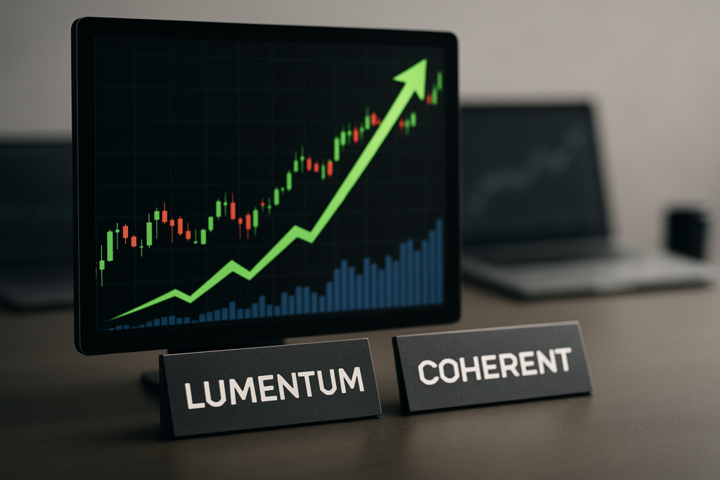 หุ้นที่น่าสนใจวันนี้: Lumentum และ Coherent ขึ้นแรงจากอุปสงค์ AI