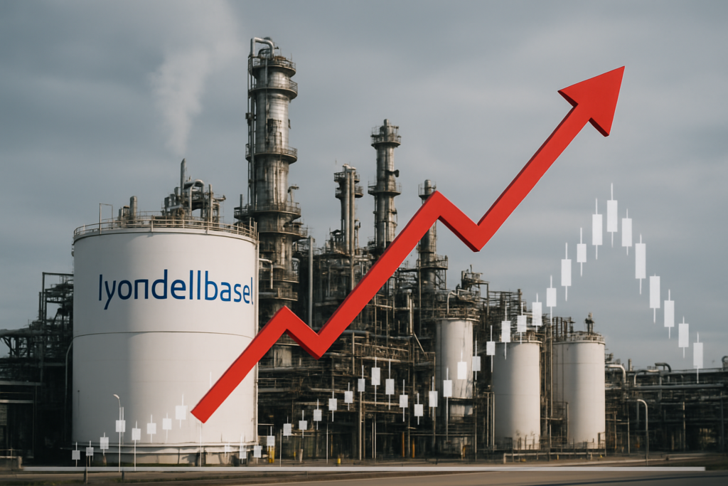 LyondellBasell Industries หุ้นพุ่งสูงถึง 40.1% ในเดือนที่ผ่านมา แต่เริ่มปรับตัวลดลงในเดือนเมษายน