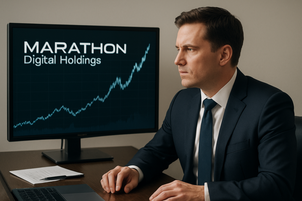 Marathon Digital Holdings (MARA) ทำผลงานเกินความคาดหมายในตลาดหุ้น