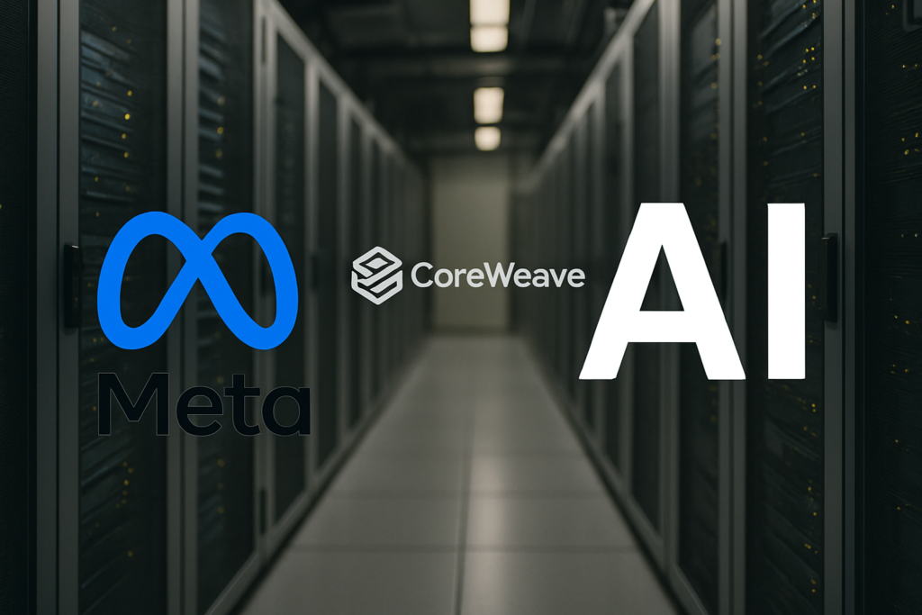 Meta ขยายข้อตกลงกับ CoreWeave ด้วยการลงทุน 21,000 ล้านดอลลาร์เพื่อรองรับ AI