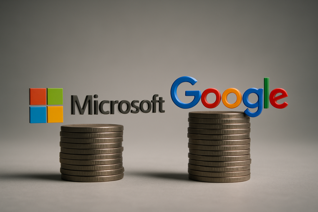 Microsoft และ Google อาจเป็นหุ้นที่ดีที่สุดในกลุ่ม Mag 7
