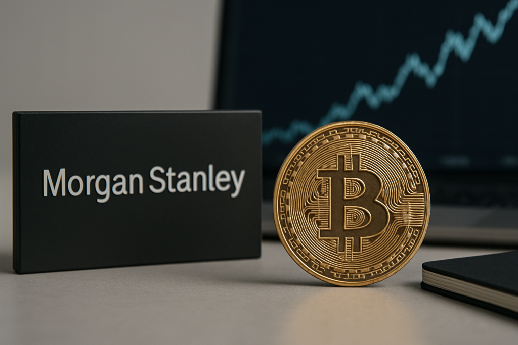 มอร์แกน สแตนลีย์ เปิดตัว Bitcoin ETF ราคาถูกที่สุดในตลาด