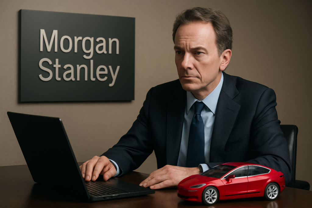 Morgan Stanley ส่งข้อความชัดเจนถึงนักลงทุนหุ้น Tesla