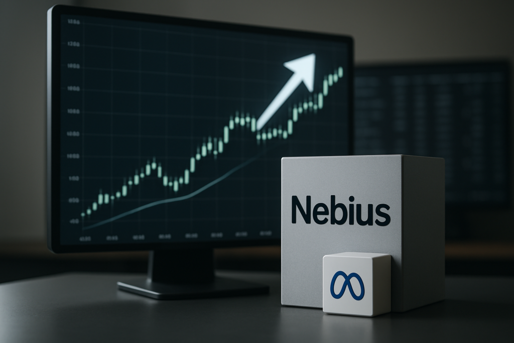 หุ้น Nebius พุ่งขึ้น 15% หลังดีลกับ Meta สะท้อนโอกาสใหม่ในตลาด