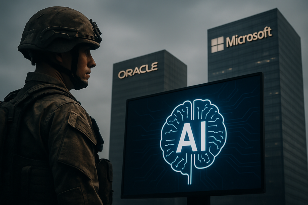 Palantir อาจเป็นผู้นำใน AI ด้านการป้องกัน ขณะที่ Oracle และ Microsoft เตรียมตาม