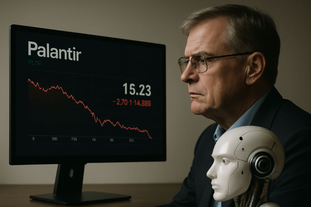 หุ้น Palantir ร่วงหลัง Michael Burry เตือนการแข่งขัน AI เพิ่มสูงขึ้น