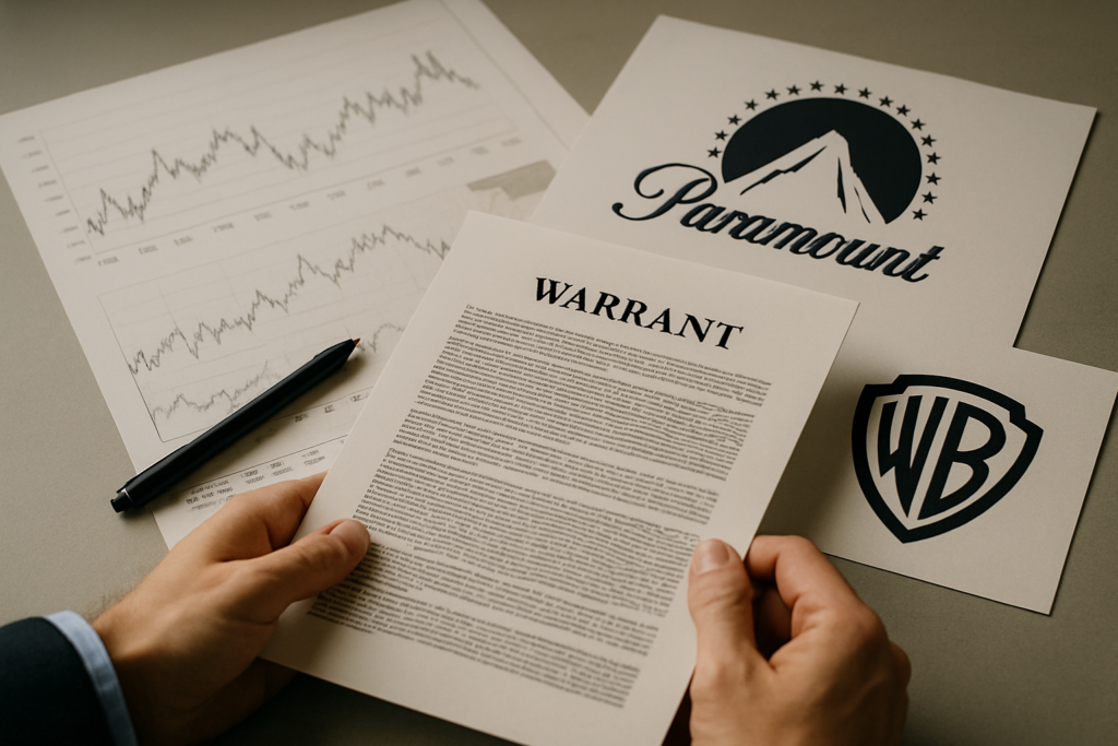 การวิเคราะห์ Paramount Warrants ที่ถูกมองข้ามในข้อตกลง Warner Bros.