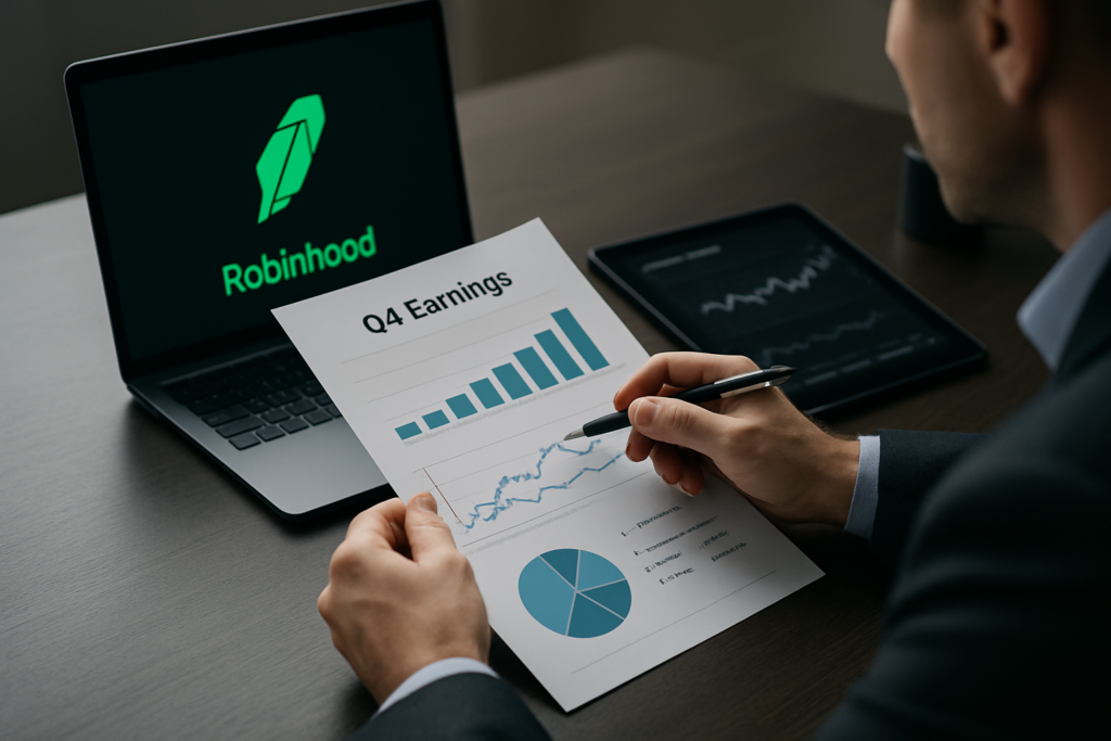 การวิเคราะห์ผลประกอบการไตรมาส 4 ของ Robinhood (NASDAQ:HOOD) เทียบหุ้นเทคโนโลยีการเงินอื่นๆ