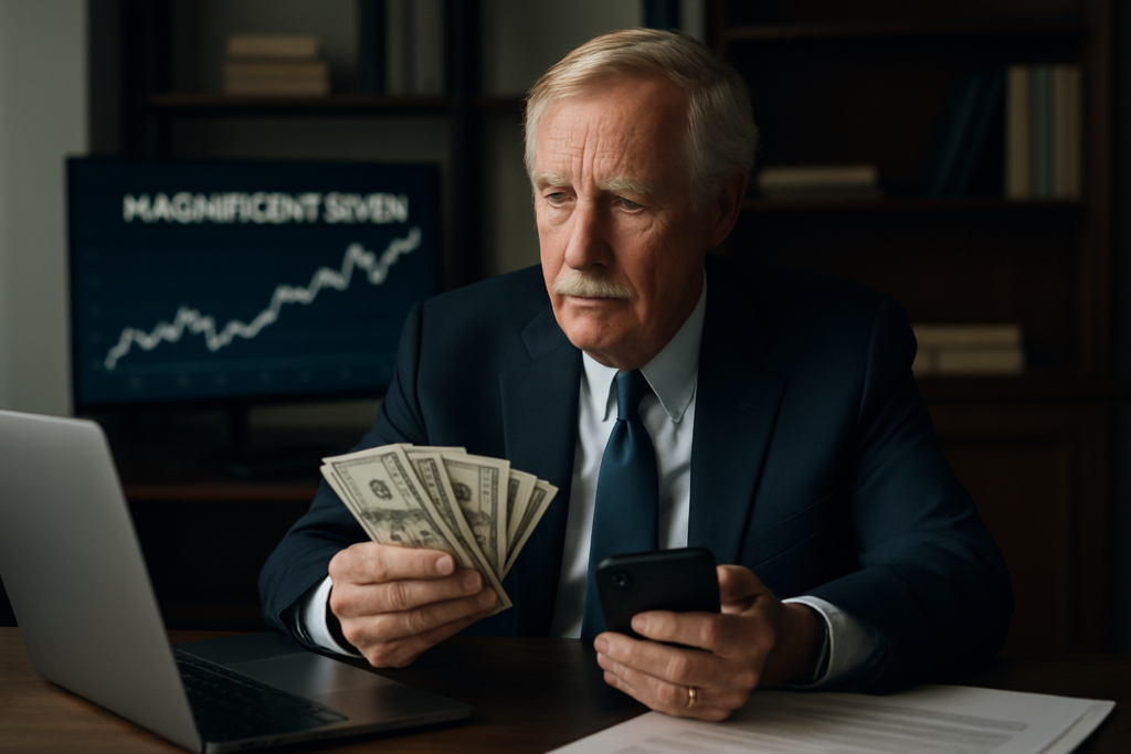 วุฒิสมาชิก Angus King Jr. ขายหุ้น Magnificent Seven หลังถือเพียง 7 เดือน