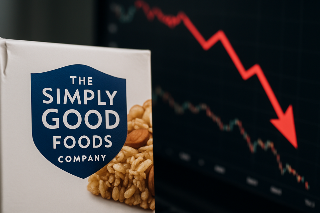 หุ้น Simply Good Foods ร่วงลงหลังผลประกอบการล่าสุด