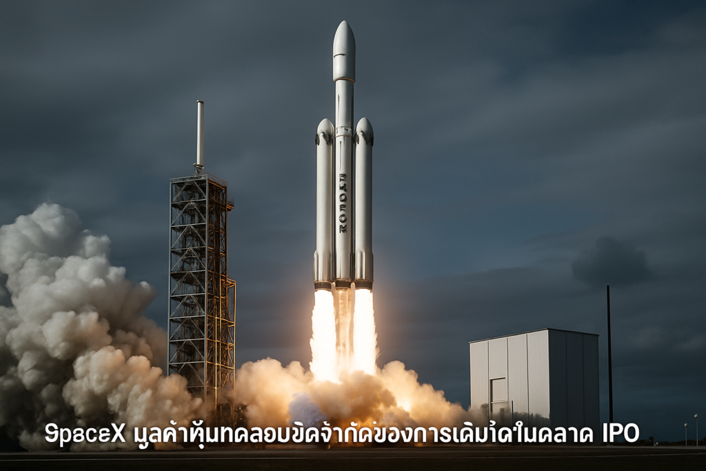 SpaceX มูลค่าหุ้นทดสอบขีดจำกัดของการเติบโตในตลาด IPO