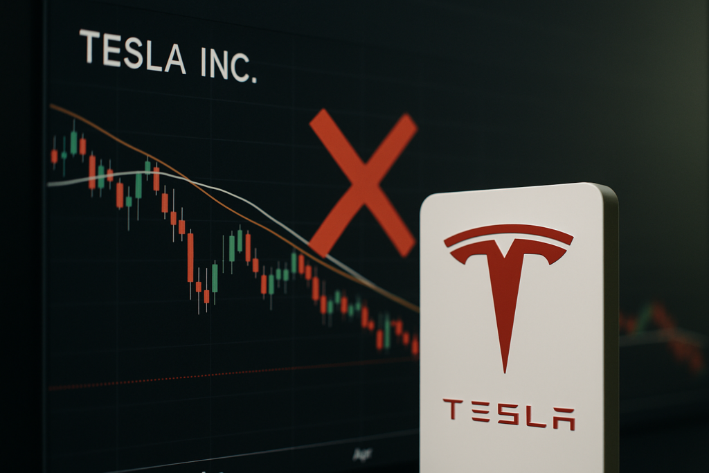 หุ้น Tesla ประสบ 'Death Cross' อีกครั้ง นักลงทุนควรเพิกเฉยหรือไม่?