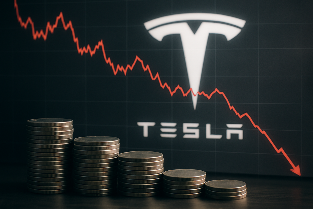 หุ้น Tesla พบกับการขาดทุนต่อเนื่อง 8 สัปดาห์ นักลงทุนจับตาอนาคต